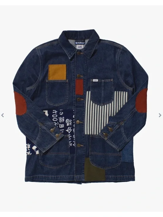 KIRIKO original denim chore coat - Picture 3 of 6